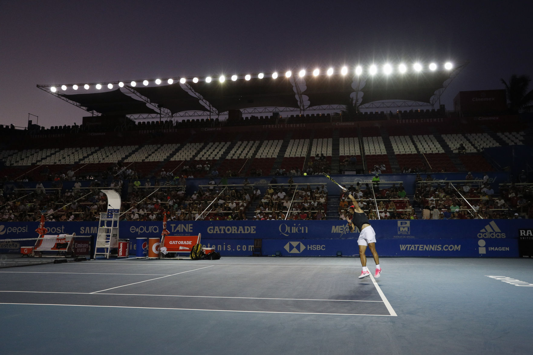 APTOPIX Tennis Acapulco Open